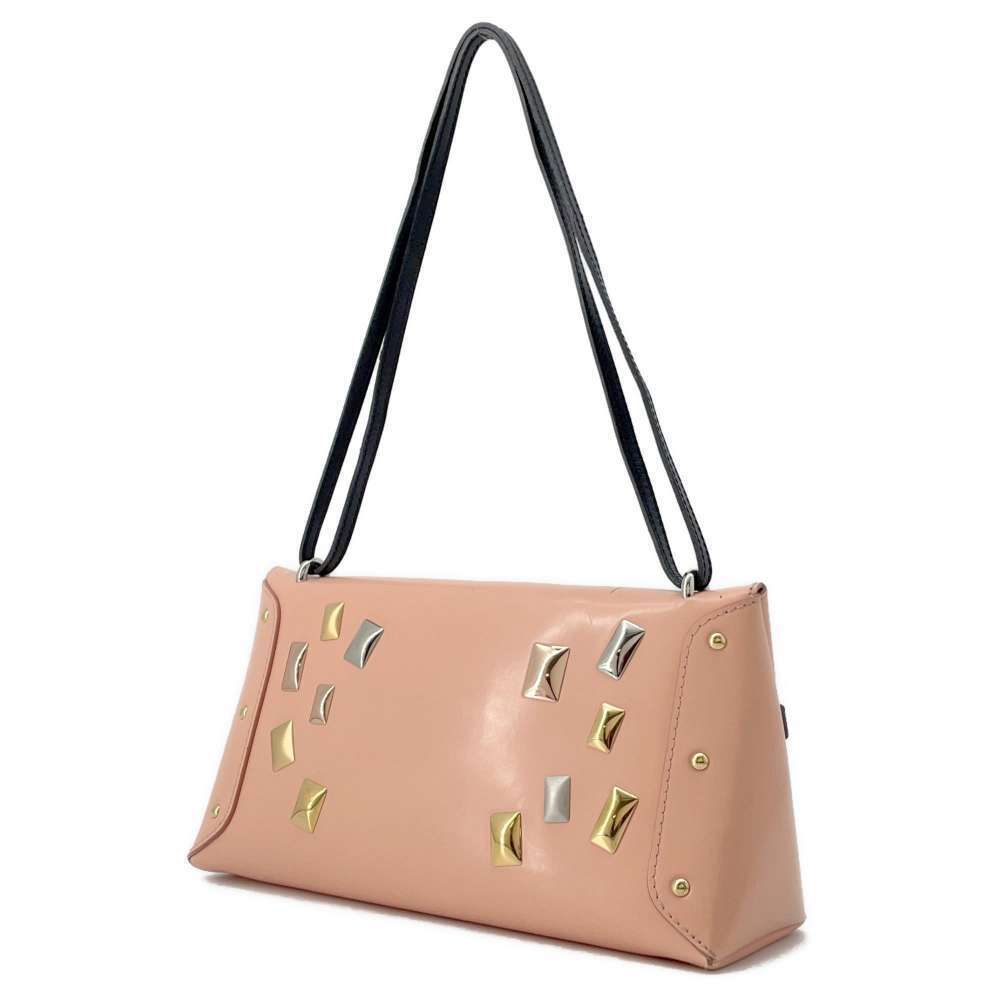 Louis Vuitton Bag Edition Shoulder Limited Leather Triangle Studded Sac